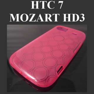   ★ COQUE ETUI HOUSSE SILICONE GEL HTC 7 MOZART HD3 ★