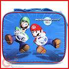 Nintendo Super Mario Wii Kart School Lunch Bag /Box