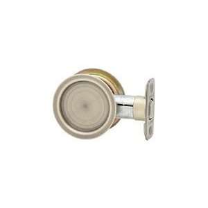 Kwikset Corporation 33415A Round Pocket Door Lock