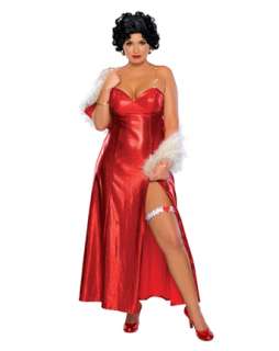 Betty Boop Plus Long Dress  Wholesale TV and Movie Womens Halloween 