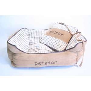  NEW MEDIUM PET BED FOR CAT OR DOG   HOUSE W PILLOW Pet 