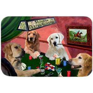  Golden Retriever Large Tempered Cutting Board 4 Dogs 