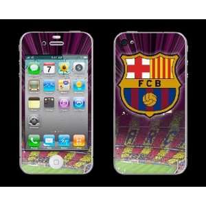 FC Barcelona design protective decal skin sticker for iphone 4 4G 4S 