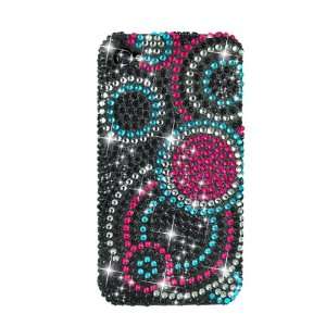  iPhone 4 Full Diamnond Protector Case Colorful Circle 4S/4 