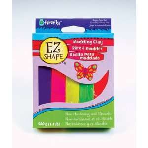 Sculpey EZ Shape Modeling Clay Bright Colors, 1.1 lb, EZ Shape