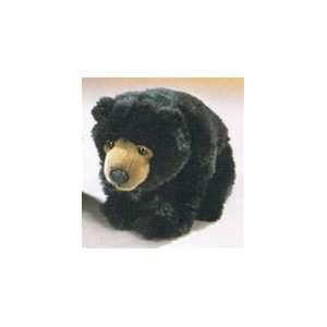    Realistic 13 Inch Stuffed Black Bear Cub Plush Animal Toys & Games