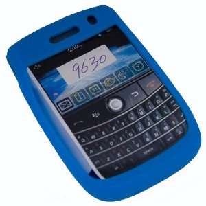  Light Blue Silicone Soft Skin Case Cover for Blackberry 