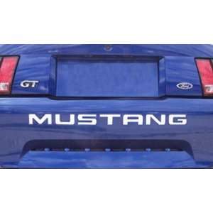 1999 04 FORD MUSTANG REAR BUMPER VINYL INSERTS Decals Letters   37 