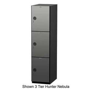  12 X 18 X 72 Phenolic Locker, Single Tier Hunter Nebula 