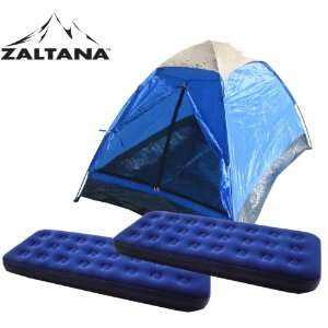  2 Person Tent with 2 of AIR Mats (Single) Sports 