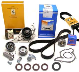 Passat 2.8L V6 Complete Timing Belt+Water Pump Kit DOHC  