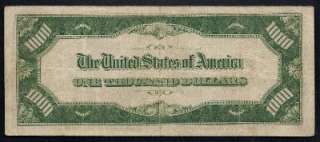 KD 1934a $1000 Thousand Dollar Bill B9862 Federal Reserve Note Cash 