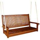 48 Wide 450LB 2 Person Seater Wood Wooden Patio Garden Bench Outdoor 