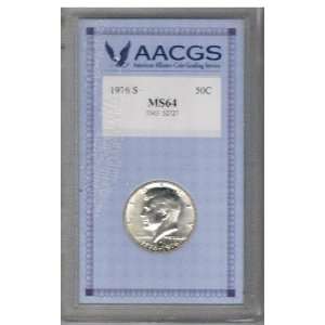  Kennedy Half Dollar Graded MS64 1976 