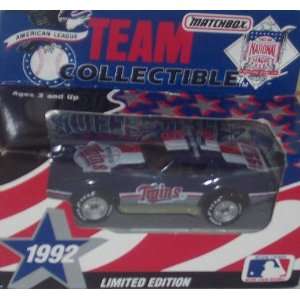  Minnesota Twins 1992 MLB 1/64 Diecast Corvette Collectible 