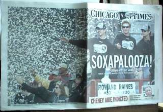 2005 CHICAGO WHITE SOX baseball    WORLD SERIES    NEWSPAPERS (5) new 
