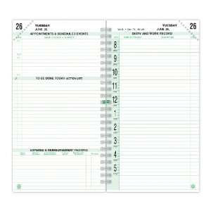  Day Timer 2 Page Per Day Original Pocket Planner Refill 
