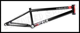 New 2010 Cardinal Ambassador BMX Bike Frame 20.5”   Black