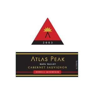  2005 Atlas Peak Winery Cabernet Sauvignon Howell Mounta 