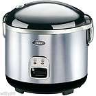   Stainless Steel Electric 10 Cup Rice Cooker Food Vegetable Steamer Pot