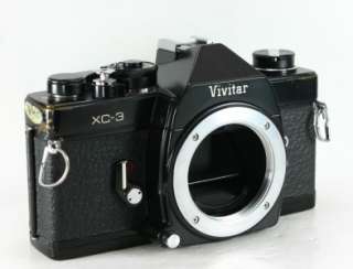 VIVITAR XC 3 35mm SLR Camera  