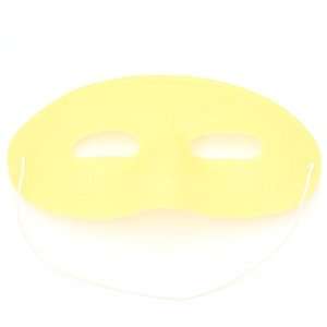 Yellow Satin Domino Mask 