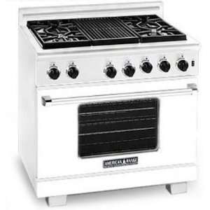  ARR 364GDW Heritage Classic Series 36 Pro Style Natural Gas Range 