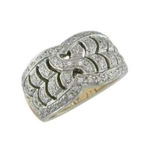    Gaelle   size 13.50 14K Gold Bead Setting Diamond Ring Jewelry