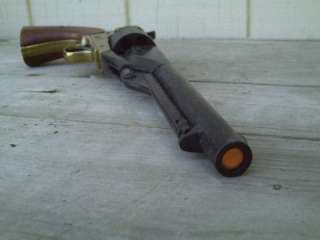Replica Black Brass 1860 Colt Six Shooter 45 Cowboy Pistol SAA 