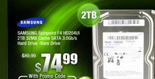    DIY Upgrades and Combos $74.99 Samsung 2TB HDD, $89.99 