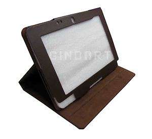 Leather Stand Folio Case Cover for Acer Iconia Tab W500  