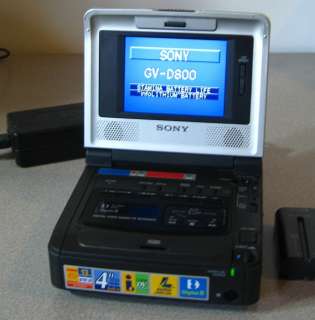   GV D800 Video Walkman Digital Video Cassette Recorder Hi8 8MM Digital8