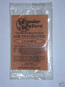 WONDER WAFERS® Air Freshener   20pk   Leather  