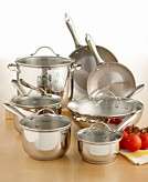   for Tools of the Trade Cookright Stainless Steel 12 Piece Cookware Set
