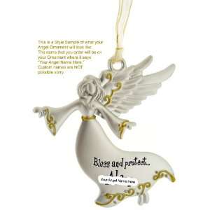   Bless & Protect My Brother   Pewter Ornament 210 156