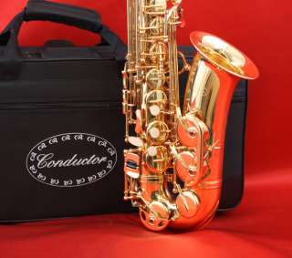 Conductor Alto Saxophone with Case, Excellent Condition, Clearance 