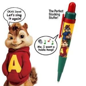  Alvin & Chipmunks Singing Pen Toys & Games