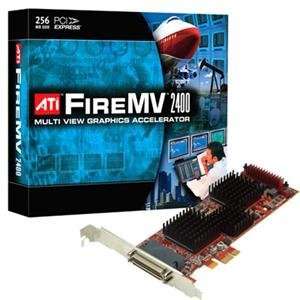  AMD/ATI, FireMV 2400 PCIE 256MB QUAD DD (Catalog Category 