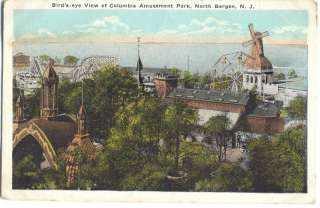 North Bergen NJ   AMUSEMENT PARK   Postcard  