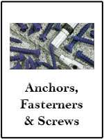 Anchors, Screws and Fasteners