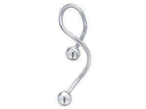    Surgical Steel Super Spiral Twister Belly Button Ring
