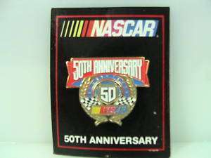 NASCAR 50th Anniversary Lapel Pin  