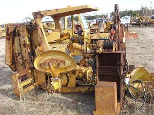 Ford 3550 Bradco 660 farm industrial tractor project parts tractor w 