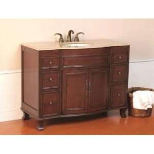  Sink Antique Vanity SELS1029 VA. W 48 x D 22 x H 36, Antique 