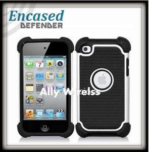   Rugged ENCASED DEFENDER CASE ~ Apple iPod Touch 4G 4th Generation