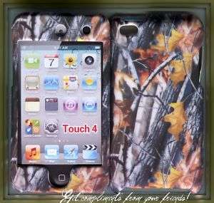 Apple iPod Touch 4th gen hard cover case Camo branches  