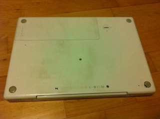 Macbook A1181 White Apple laptop parts or repair  