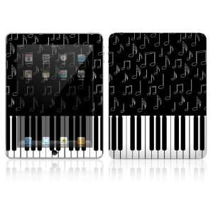  Apple iPad 1st Gen Skin Decal Sticker   I Love Piano 