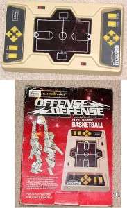   Offense Defense Vintage Basketball Handheld Hand Held Game nr  