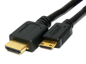   Plated Mini HDMI Video/Audio Cable Cord for Archos 80 G9 Tablet  